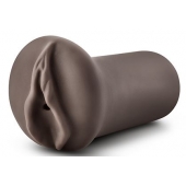 Коричневый мастубратор-вагина Nicole s Kitty - Blush Novelties - в Сызрани купить с доставкой