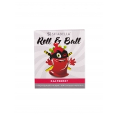 Стимулирующий презерватив-насадка Roll   Ball Raspberry - Sitabella - купить с доставкой в Сызрани