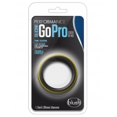 Черно-желтое силиконовое эрекционное кольцо Silicone Go Pro Cock Ring - Blush Novelties - в Сызрани купить с доставкой