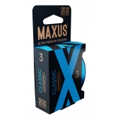 Классические презервативы в железном кейсе MAXUS Classic - 3 шт. - Maxus - купить с доставкой в Сызрани