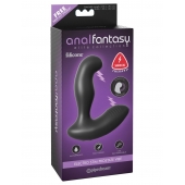 Черный массажер простаты Electro Stim Prostate Vibe с электростимуляцией - 13,3 см. - Pipedream - купить с доставкой в Сызрани