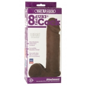 Насадка-реалистик Vac-U-Lock 8  ULTRASKYN Cock - 20,6 см. - Doc Johnson - купить с доставкой в Сызрани