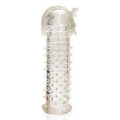 Закрытая прозрачная насадка на пенис Crystal Sleeve Faraon - 13,5 см. - Erowoman-Eroman - в Сызрани купить с доставкой