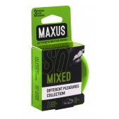 Презервативы в железном кейсе MAXUS Mixed - 3 шт. - Maxus - купить с доставкой в Сызрани