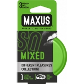 Презервативы в железном кейсе MAXUS Mixed - 3 шт. - Maxus - купить с доставкой в Сызрани