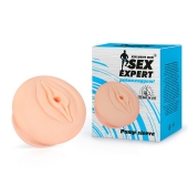 Телесная насадка-вагина на помпу - Sex Expert - в Сызрани купить с доставкой