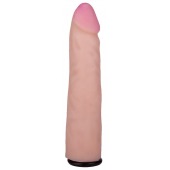 Телесная насадка на Harness с коннектором GREEN LINE - 17,5 см. - LOVETOY (А-Полимер) - купить с доставкой в Сызрани