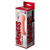 Телесная насадка на Harness с коннектором RED LINE - 13 см. - LOVETOY (А-Полимер) - купить с доставкой в Сызрани