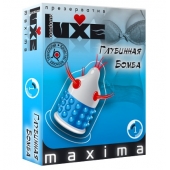 Презерватив LUXE Maxima  Глубинная бомба  - 1 шт. - Luxe - купить с доставкой в Сызрани