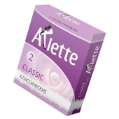 Классические презервативы Arlette Classic - 3 шт. - Arlette - купить с доставкой в Сызрани