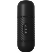 Черный вибромассажер с функцией поступательных движений Ass Thruster - Pipedream - купить с доставкой в Сызрани