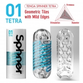 Мастурбатор SPINNER Tetra - Tenga - в Сызрани купить с доставкой