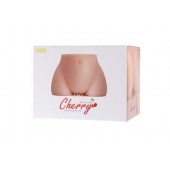 Мастурбатор-полуторс Cherry с вибрацией и двумя любовными тоннелями - KOKOS - в Сызрани купить с доставкой