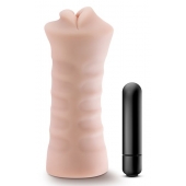 Телесный мастурбатор-ротик Angie - Blush Novelties - в Сызрани купить с доставкой
