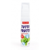Гель-смазка Tutti-frutti со вкусом сладкой мяты - 30 гр. - Биоритм - купить с доставкой в Сызрани