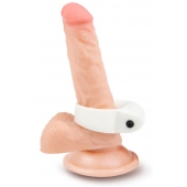 Белое кольцо на член с вибрацией - Brazzers - в Сызрани купить с доставкой