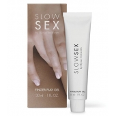 Гель для мастурбации с ароматом кокоса Slow Sex Finger Play Gel - 30 мл. - Bijoux Indiscrets - купить с доставкой в Сызрани
