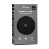 Черная веревка для бондажа Easytoys Bondage Rope - 5 м. - Easy toys - купить с доставкой в Сызрани