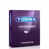 Презервативы Torex  Ультратонкие  - 3 шт. - Torex - купить с доставкой в Сызрани