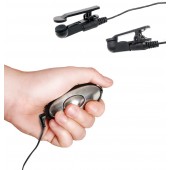 Черные электрические зажимы для сосков Shock Therapy Nipple Clamps - Pipedream - купить с доставкой в Сызрани