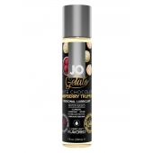 Лубрикант с ароматом трюфелей из белого шоколада и малины JO GELATO WHITE CHOCOLATE RASPBERRY TRUFFLE - 30 мл. - System JO - купить с доставкой в Сызрани