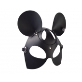 Черная кожаная маска  Мышка - Sitabella - купить с доставкой в Сызрани