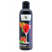 Интимный гель-смазка JUICY FRUIT с ароматом клубники - 200 мл. - БиоМед - купить с доставкой в Сызрани