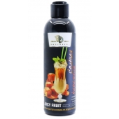 Интимный гель-смазка JUICY FRUIT с ароматом солёной карамели - 200 мл. - БиоМед - купить с доставкой в Сызрани