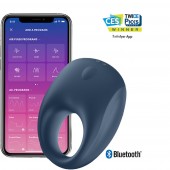 Эрекционное кольцо Satisfyer Strong One с возможностью управления через приложение - Satisfyer - в Сызрани купить с доставкой