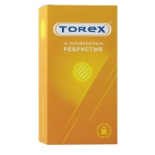 Текстурированные презервативы Torex  Ребристые  - 12 шт. - Torex - купить с доставкой в Сызрани