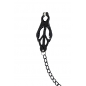 Зажимы на соски Darkside с цепочкой - Lola Games - купить с доставкой в Сызрани