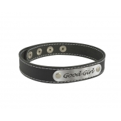 Чокер с белой строчкой Good Girl - Sitabella - купить с доставкой в Сызрани