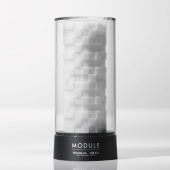 Белый 3D мастурбатор MODULE - Tenga - в Сызрани купить с доставкой