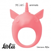 Оранжевое эрекционное кольцо Unicorn Alfie - Lola Games - в Сызрани купить с доставкой