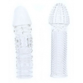 Комплект из 2 прозрачных насадок на пенис PENIS EXTENDER PACK - Dream Toys - в Сызрани купить с доставкой