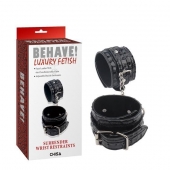 Черные наручники Surrender Wrist Restraints - Chisa - купить с доставкой в Сызрани