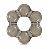 Дымчатое эрекционное кольцо Stay Hard Thick Bead Cock Ring - Blush Novelties - в Сызрани купить с доставкой