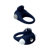 Синее эрекционное виброкольцо STIMU RING - Dream Toys - в Сызрани купить с доставкой