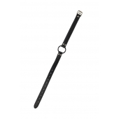 Черный кляп-кольцо Modesty - Lola Games - купить с доставкой в Сызрани