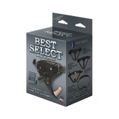 Пояс HARNESS BEST SELECT с вагинальной пробкой - LOVETOY (А-Полимер) - купить с доставкой в Сызрани
