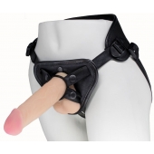 Пояс харнесс BEST UNI strap с 2 насадками - 18 и 22 см. - LOVETOY (А-Полимер) - купить с доставкой в Сызрани
