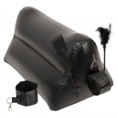 Надувная любовная подушка Portable Triangle Cushion с аксессуарами - Orion - купить с доставкой в Сызрани