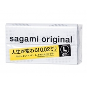 Презервативы Sagami Original 0.02 L-size увеличенного размера - 10 шт. - Sagami - купить с доставкой в Сызрани