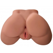 Кофейный мастурбатор-полуторс Perfect Ass Masturbator - Pipedream - в Сызрани купить с доставкой