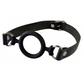 Черный кляп-рамка на регулируемых ремешках - Sitabella - купить с доставкой в Сызрани