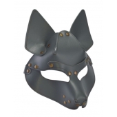 Серая маска Wolf с клепками - Sitabella - купить с доставкой в Сызрани