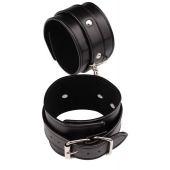 Черные оковы Classic Ankle Cuffs - Chisa - купить с доставкой в Сызрани