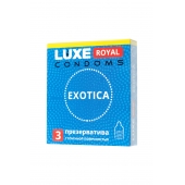 Текстурированные презервативы LUXE Royal Exotica - 3 шт. - Luxe - купить с доставкой в Сызрани