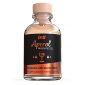 Массажный гель с согревающим эффектом Aperol - 30 мл. - INTT - купить с доставкой в Сызрани