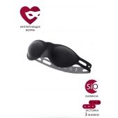 Черная плотная силиконовая маска - ToyFa - купить с доставкой в Сызрани